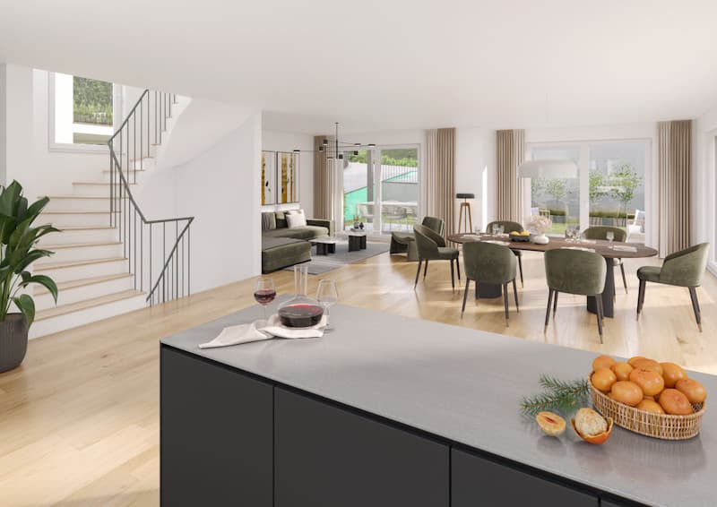 MODERNE, FAMILIALE ET PROCHE DE LA NATURE (MAISON ER2) (3)