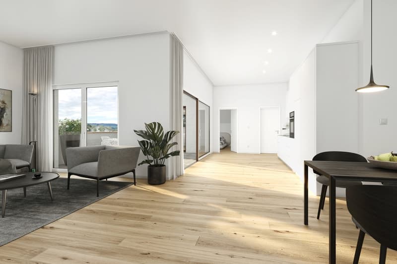 MODERN & EXCLUSIVE 3.5 ROOM ATTIC APARTMENT (M6) – FIRST RENTAL (1)