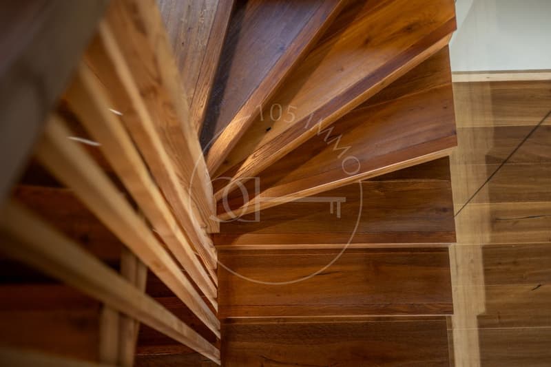 MEGÈVE : Magnifique chalet mitoyen entièrement rénové (5)
