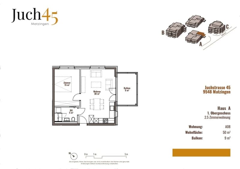 Appartement neuf de 2,5 pièces - Moderne avec caractère de village (8)