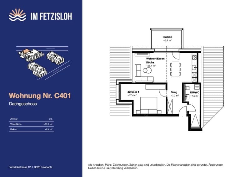 Incantevole appartamento nuovo di 2,5 locali (5)