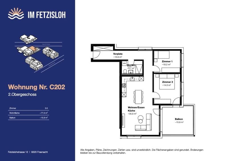 Charmant appartement neuf de 3,5 pièces (7)