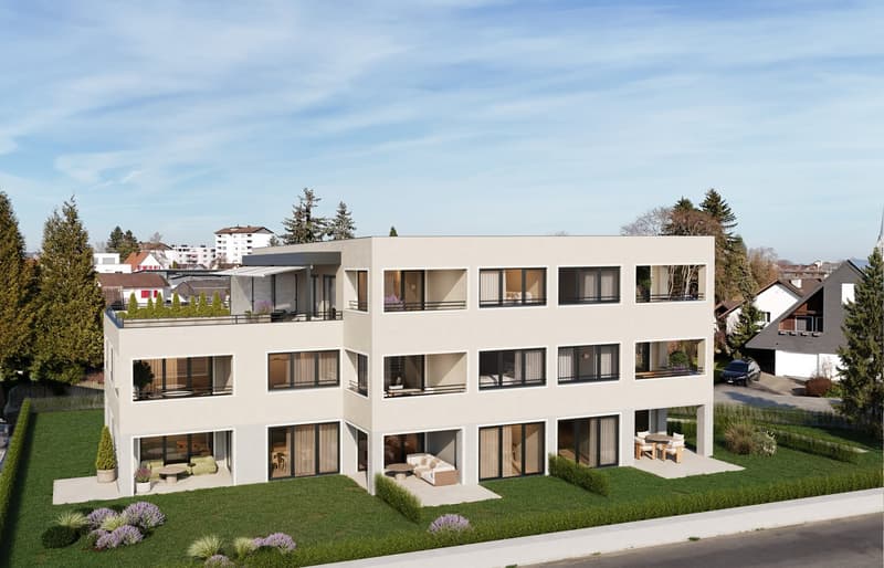 Neubauprojekt/Erstbezug - Charmante 3.5 Zimmerwohnung (2)