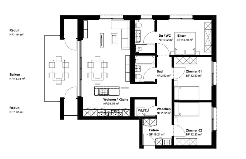 Tanneggerpark 4.5 Zimmer-Neubauwohnung (9)