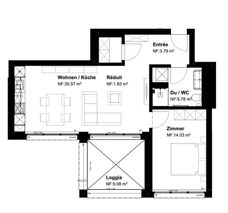 Neubauprojekt/Erstbezug - Charmante 2.5 Zimmerwohnung (6)