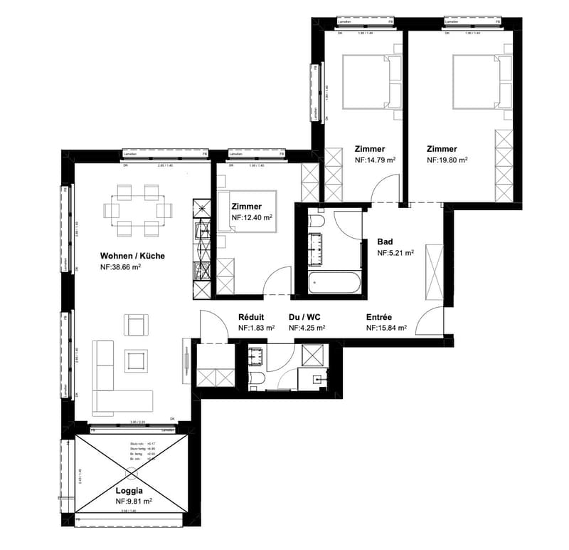 Charmante 4.5 Zimmer-Neubauwohnung (9)