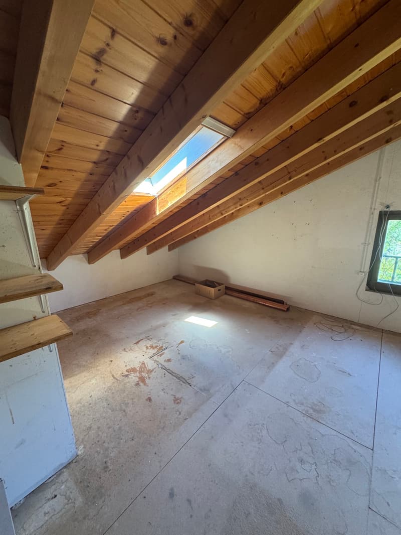 Villa with building land and barn – Plantzette district, Sierre (36)