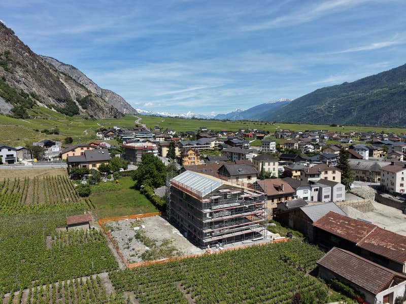 New 3.5-room apartment with balcony and beautiful view in Leytron (11)