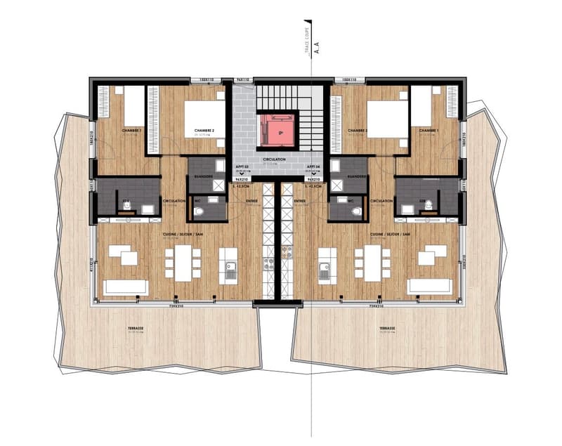 New 3.5-room apartment with balcony and beautiful view in Leytron (16)