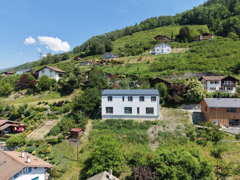 Magnificent modern 6.5-room villa in Nendaz – Breathtaking view of the mountains (1)