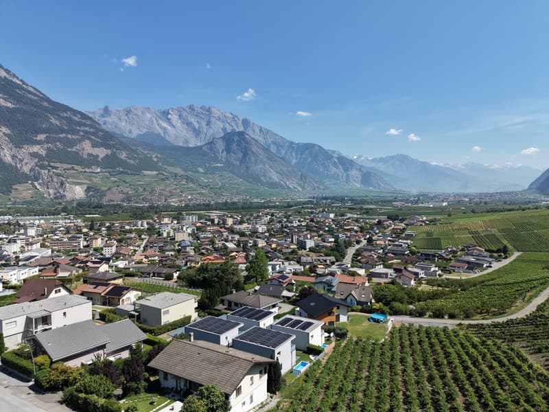 Casa familiare moderna di 5.5 locali a Saxon – Vista panoramica sulle montagne (18)