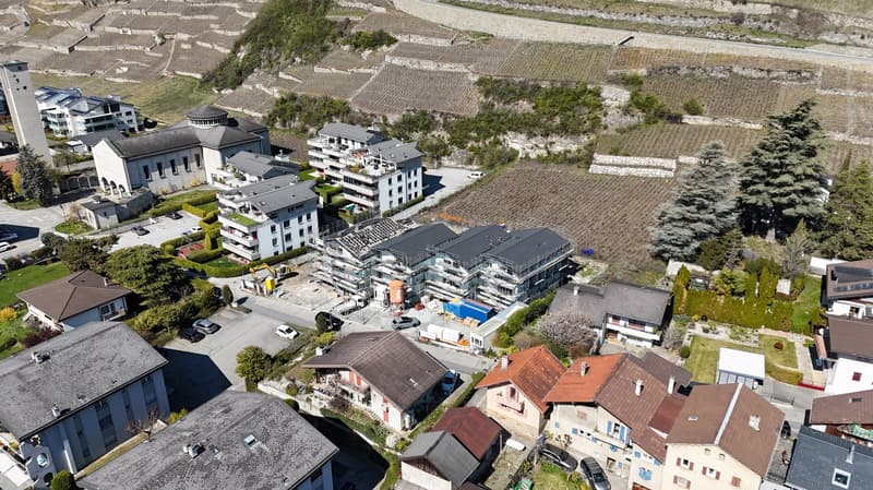 Appartamento nuovo di 4,5 locali con vista panoramica a Conthey (19)