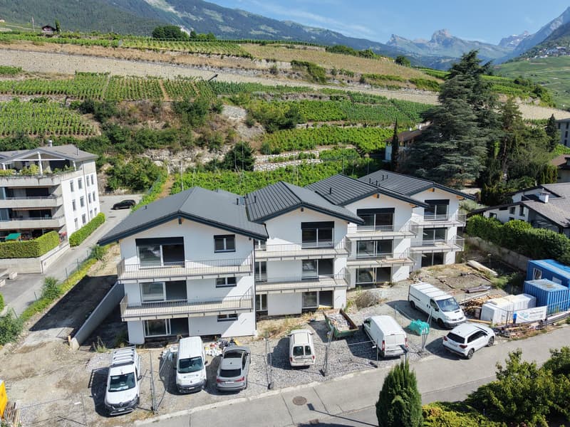 New 3.5-room apartment with panoramic view in Conthey (2)