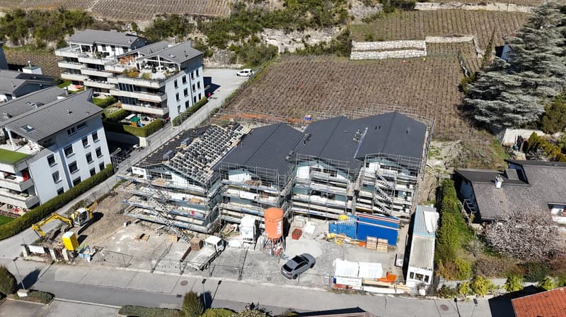 Appartamento nuovo di 3,5 locali con vista panoramica a Conthey (18)