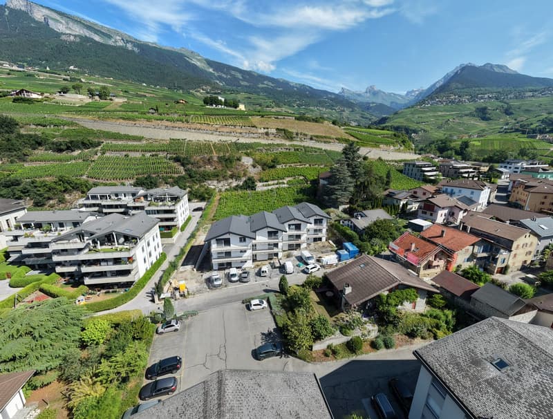 Appartamento nuovo di 3,5 locali con vista panoramica a Conthey (7)