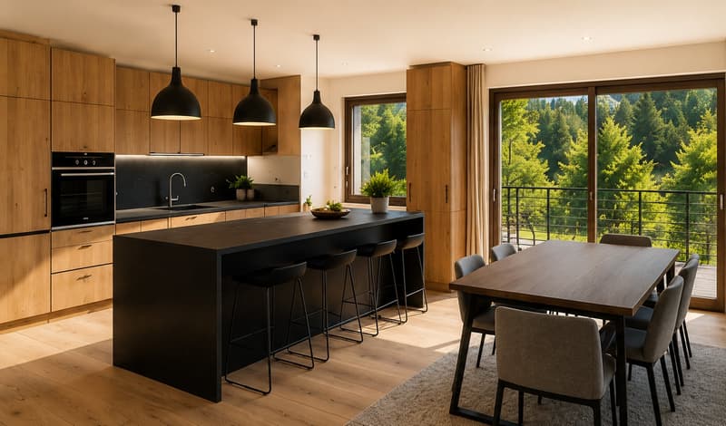 Magnifique chalet en construction (3)