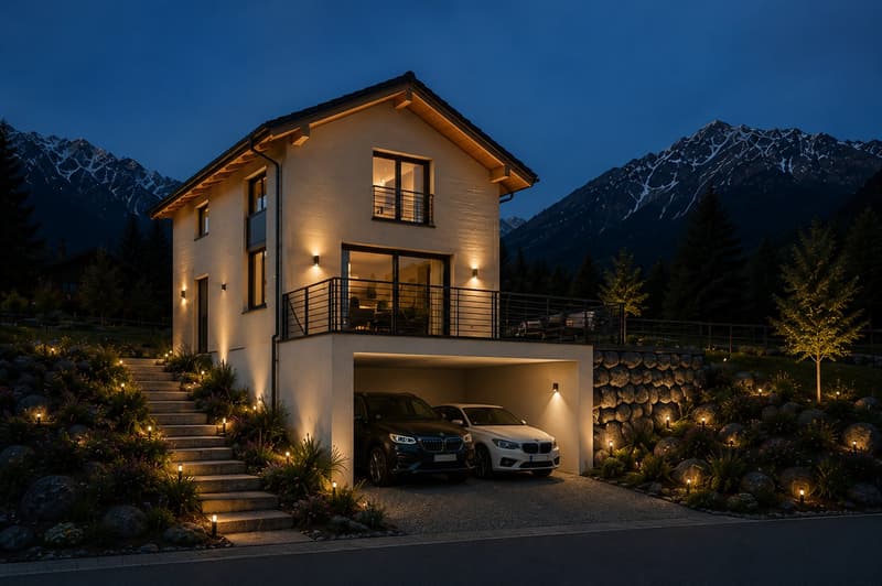 Magnifique chalet en construction (5)