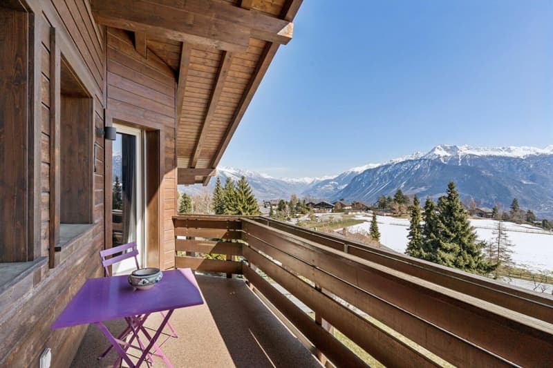 Magnificent property with a detached mazot and outdoor swimming pool (5)