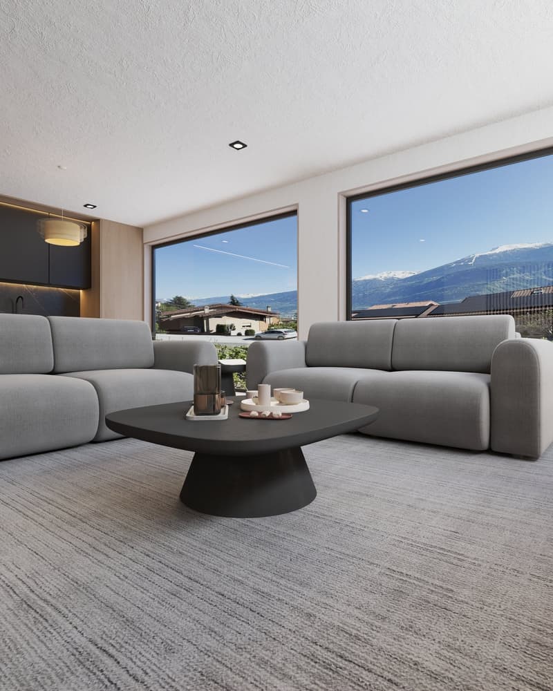 New promotion in Miège of 2 magnificent villas with 4.5 rooms and exceptional views (3)
