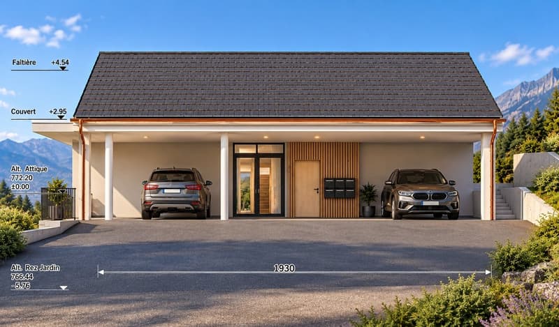2 appartements de 2.5 pièces-Jardin de Chelin- une résidence intimiste de 6 logements (2)
