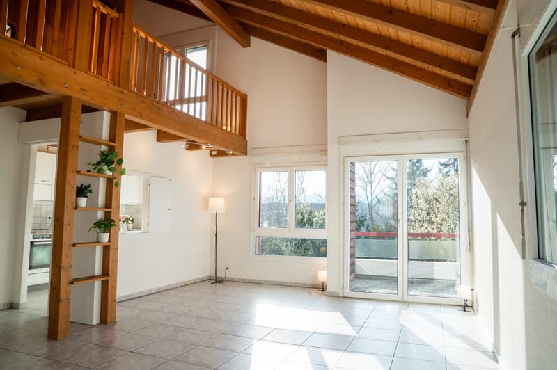 Appartamento di 4½ locali con galleria | ultimo piano | posizione soleggiata a sud a Sutz (3)