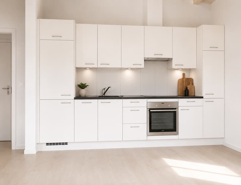 Exklusive Dachwohnung mit Balkon im Grünen! (2)