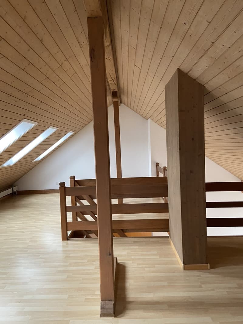 Stilvolle Dachwohnung mit Balkon und grosser Galerie! (5)
