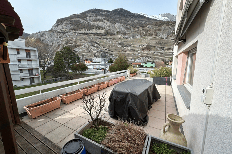 Opportunité d’investissement - Appartement avec très grande terrasse à Ardon (Valais) (2)