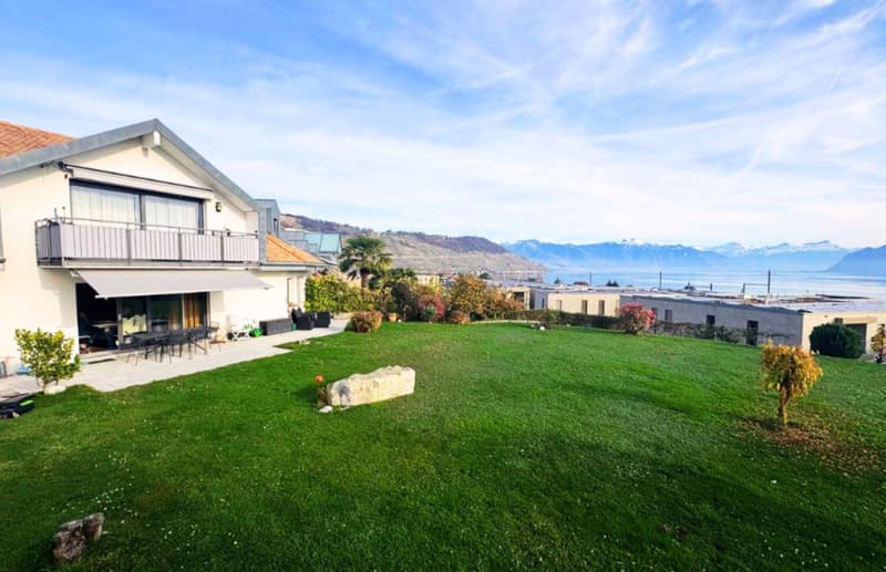 En exclusivité - Viager occupé sans rente – Superbe 4 pièces avec jardin et vue sur le lac (1)