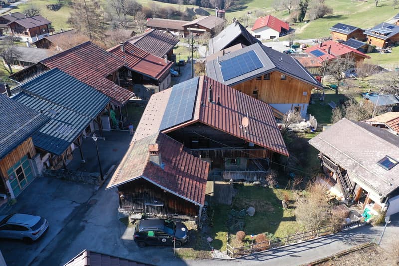 Viager occupied - 5min ski stations - Authentic alpine chalet – Fully renovated – Panex (3)