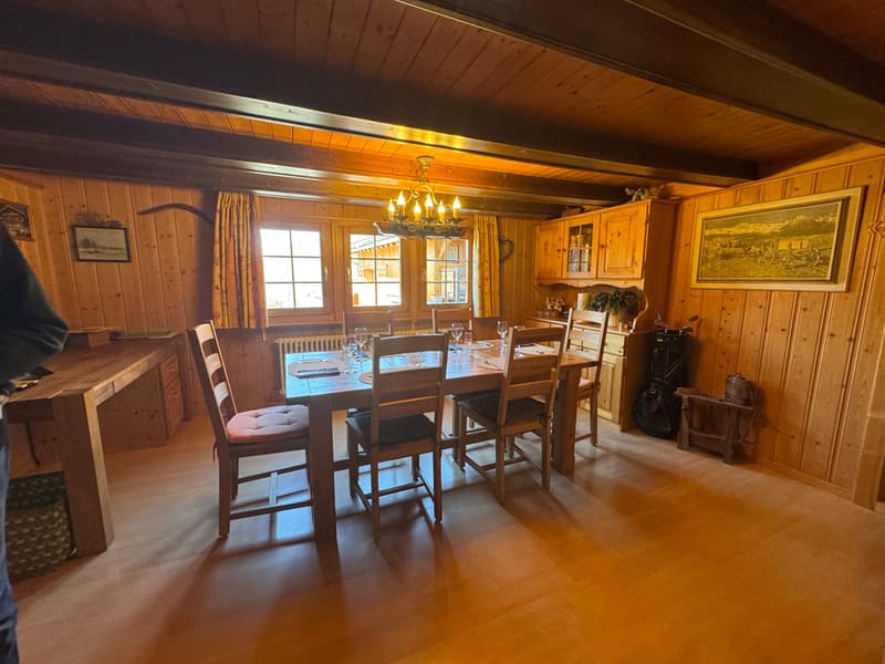 Viager occupied - 5min ski stations - Authentic alpine chalet – Fully renovated – Panex (5)