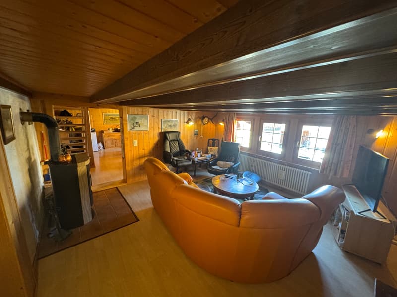 Viager occupied - 5min ski stations - Authentic alpine chalet – Fully renovated – Panex (6)