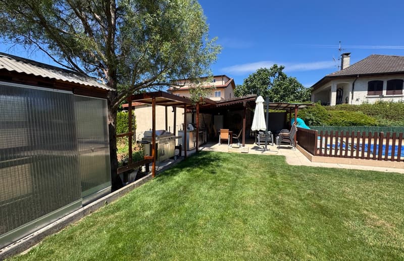 Villa mit 8 Zimmern in Viager besetzt ohne Miete – Pool und Garten – Vernier (GE) (6)