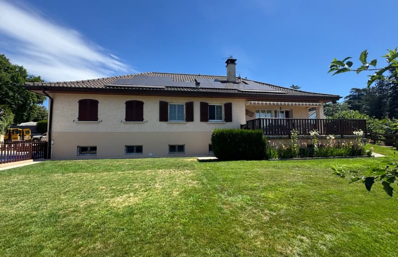 Villa mit 8 Zimmern in Viager besetzt ohne Miete – Pool und Garten – Vernier (GE) (3)