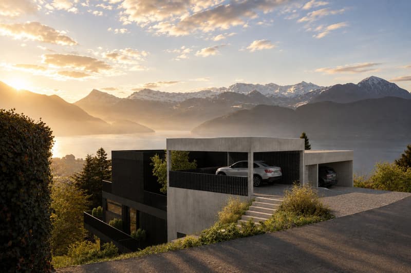 Exclusive new apartment with single-family house character and unobstructable lake and mountain view (4)