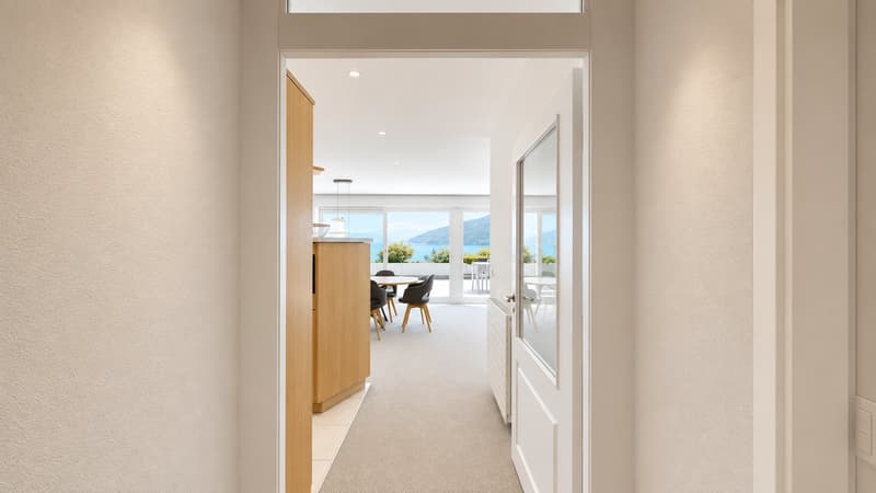 Wohnen in Weggis mit privatem Seeanstoss – attraktive Terrassenwohnung am Vierwaldstättersee (6)