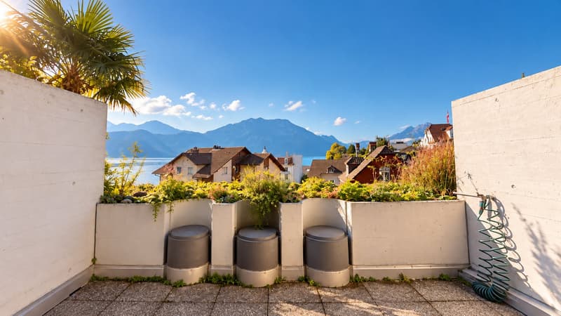 Ihr eigener Rückzugsort am Vierwaldstättersee – Studio mit Terrasse und Seesicht in Weggis (1)