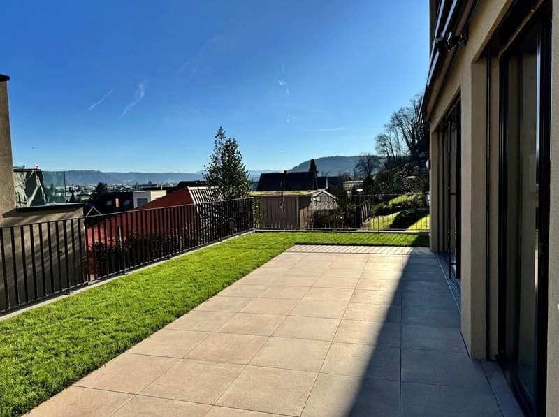 3.5-room garden apartment with a far-reaching view in Strengelbach for sale (4)