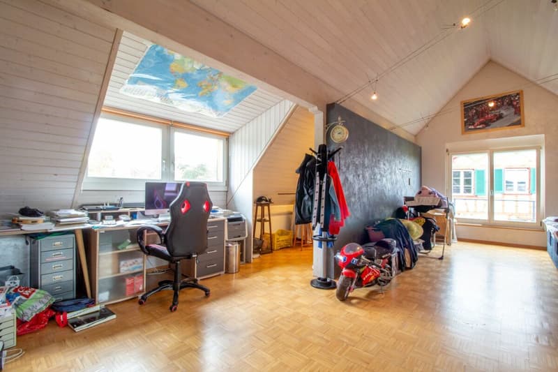 5.5-room semi-detached house with converted attic and view (17)