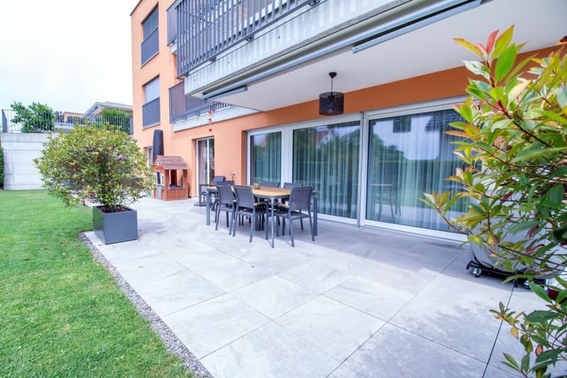 Modern and bright 3.5-room garden apartment in tax-friendly Winkel (18)