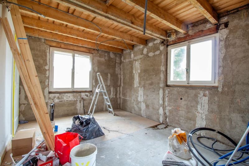 Freistehendes Einfamilienhaus mit Potenzial, separater grossen Werkstatt-/Garagengebäude (20)