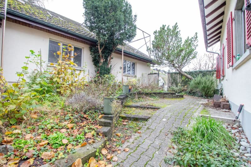 Freistehendes Einfamilienhaus mit Potenzial, separater grossen Werkstatt-/Garagengebäude (7)