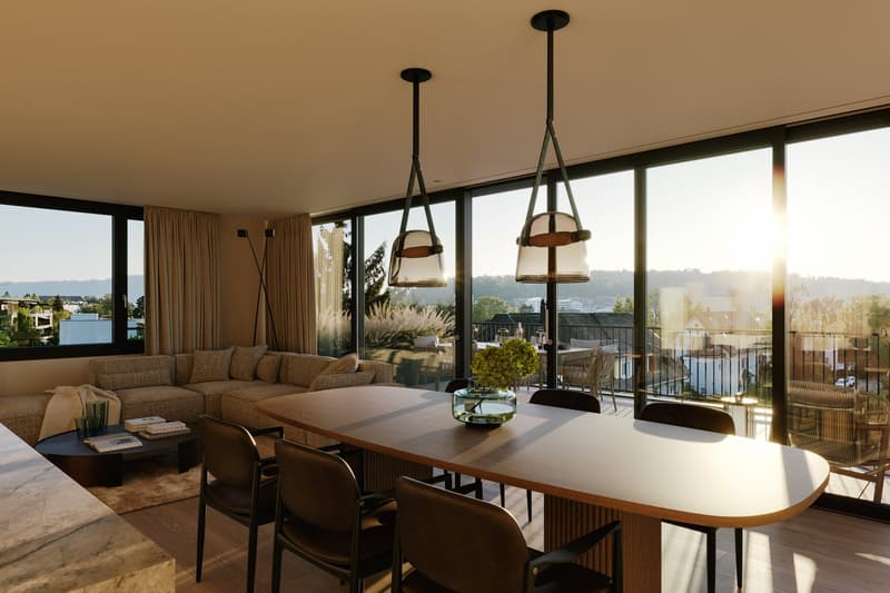 Il ne reste que 2 appartements disponibles dans le projet de construction neuve Aura Zurich (8)