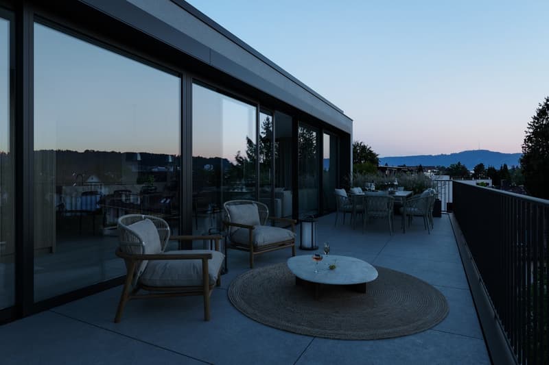 Only 2 apartments still available in the new AURA Zurich construction project (5)