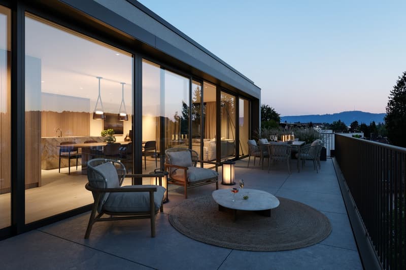 Only 2 apartments still available in the new AURA Zurich construction project (4)