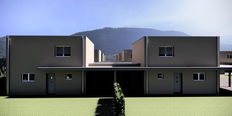 Nouvelle construction -  Villa 2.5pces à 3977 Granges (2)