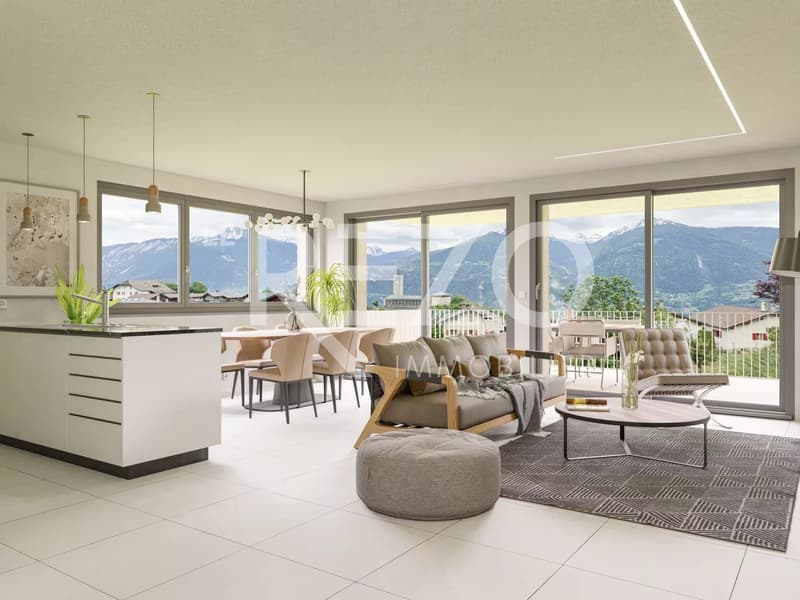 Sale of 2.5-room apartment - Chermignon (1)