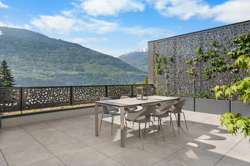 New residence "Les Terrasses de Gravelone" in Sion (2)