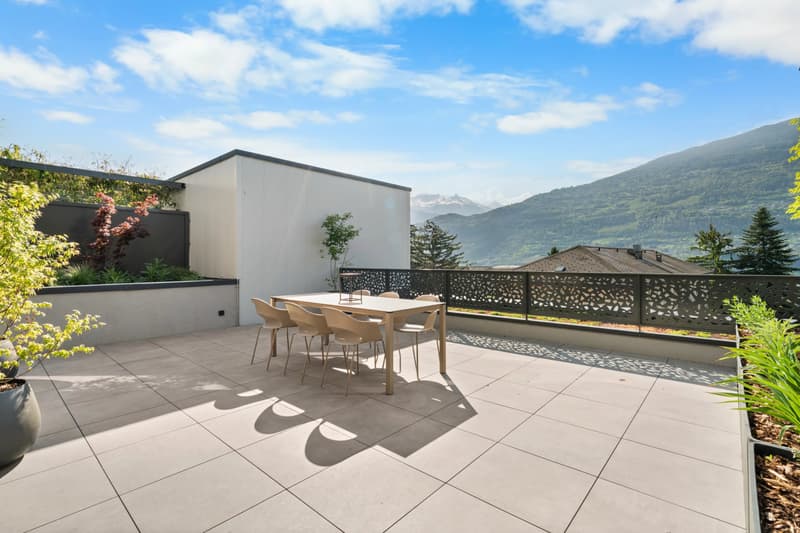 New residence "Les Terrasses de Gravelone" in Sion (9)