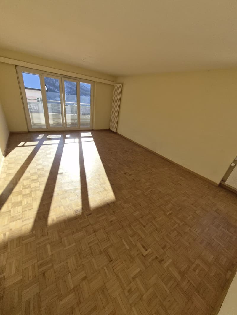 Baisse de PRIX!! 4.5 Lumineux avec balcon et vue panoramique à Ayent (7)